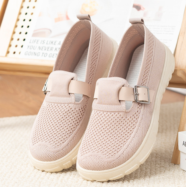 Zapatillas de caminar ligeras y transpirables para mujer