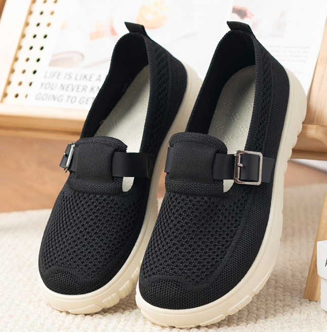 Zapatillas de caminar ligeras y transpirables para mujer