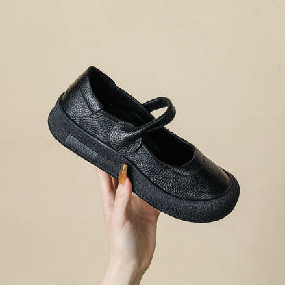 2026 Nuevos zapatos piel vacuno primera capa.