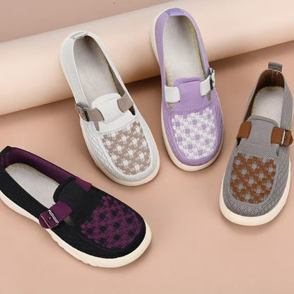 Zapatos Tejidos Transpirables para Mujer