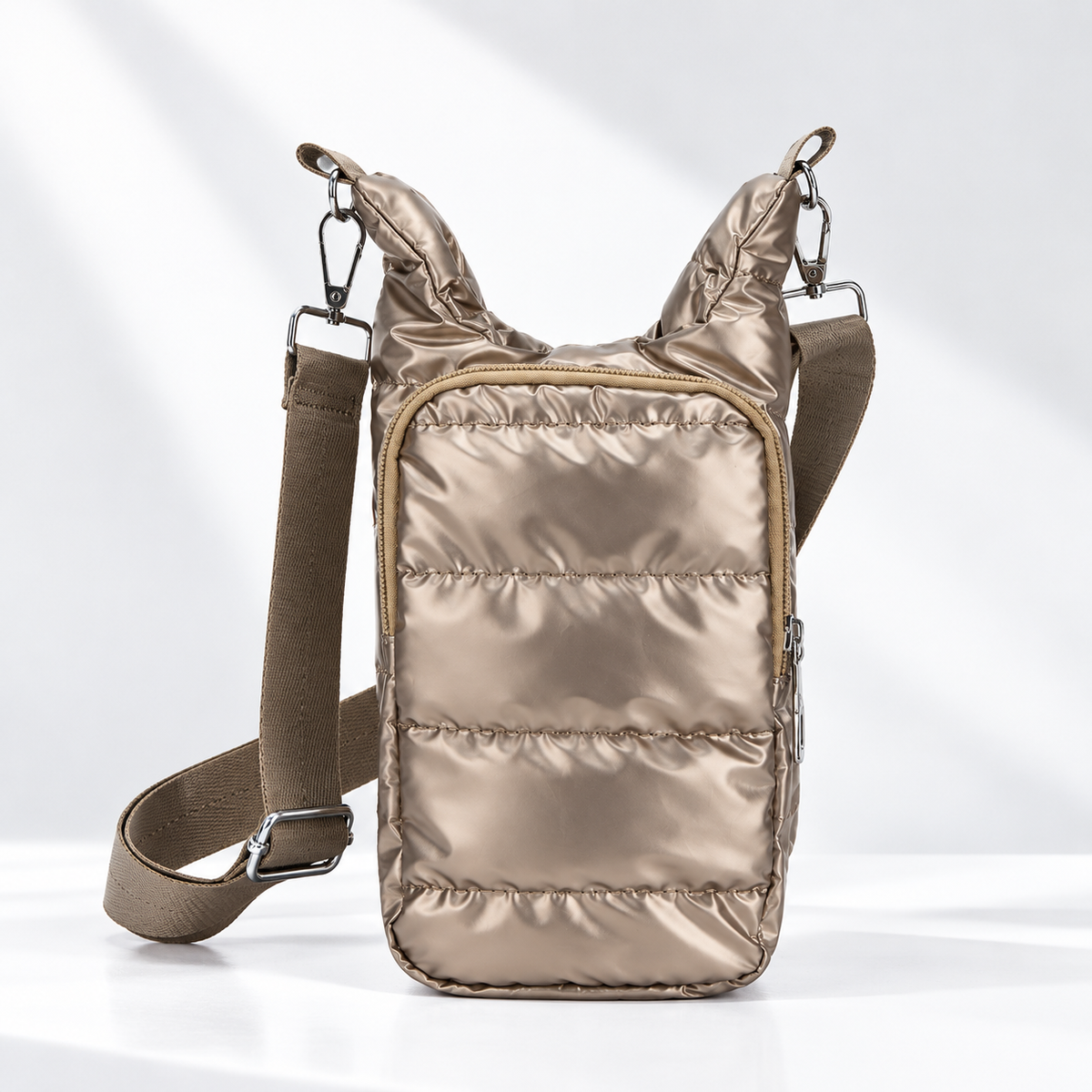 Bolsa Crossbody para Mujer Acolchada Ligera y Cómoda