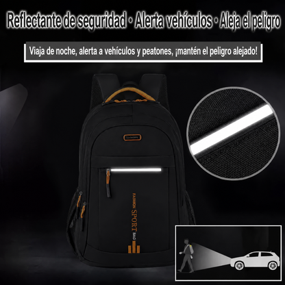 Mochila de gran capacidad para adolescentes, mochila escolar para laptop, bolsa deportiva impermeable