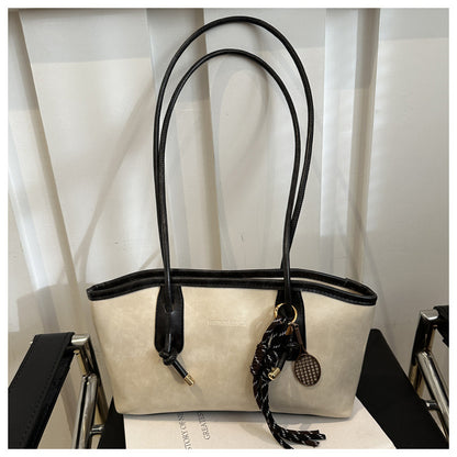 Elegante y con estilo bolso bandolera de gran capacidad para mujer, bolso multifuncional.