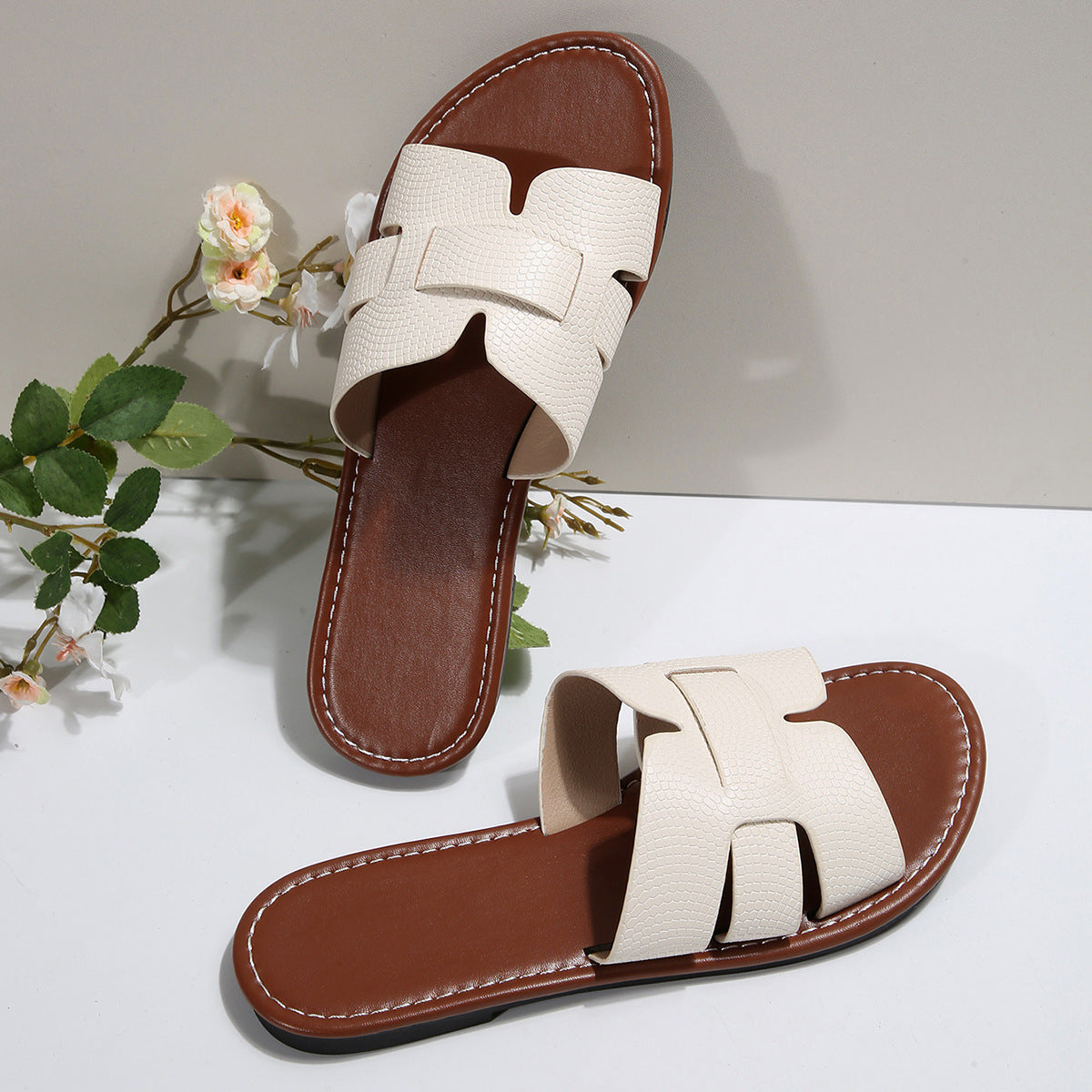 Sandalias Planas de Verano para Mujer – Chanclas Cómodas y Elegantes para el Día a Día