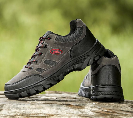 Zapatos de senderismo de malla tricolor para hombre 2025
