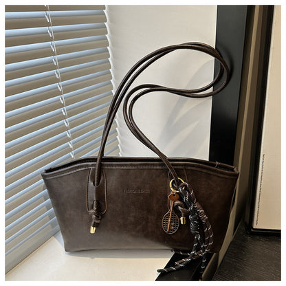 Elegante y con estilo bolso bandolera de gran capacidad para mujer, bolso multifuncional.