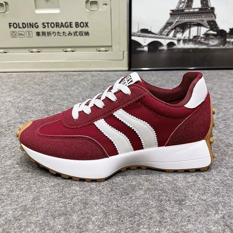 Zapatillas deportivas cómodas y transpirables para mujer, suela de goma antideslizante, calzado casua
