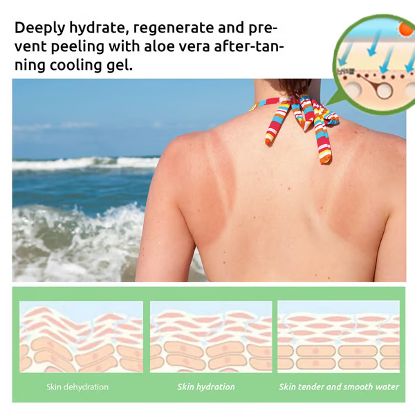 ⛱️Último día 49% de descuento☀️Gel bronceador intensivo de lujo