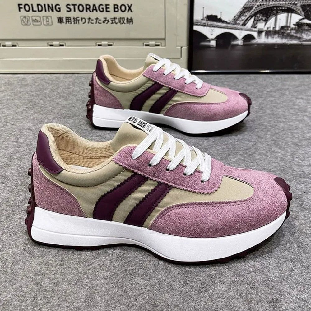 Zapatillas deportivas cómodas y transpirables para mujer, suela de goma antideslizante, calzado casua