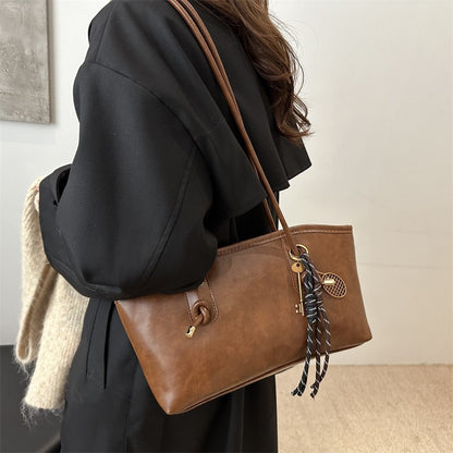 Elegante y con estilo bolso bandolera de gran capacidad para mujer, bolso multifuncional.