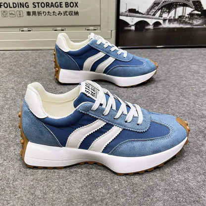 Zapatillas deportivas cómodas y transpirables para mujer, suela de goma antideslizante, calzado casua