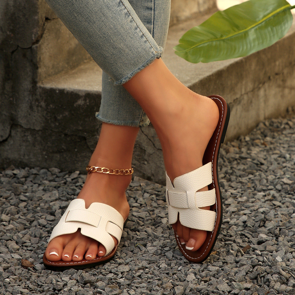 Sandalias Planas de Verano para Mujer – Chanclas Cómodas y Elegantes para el Día a Día