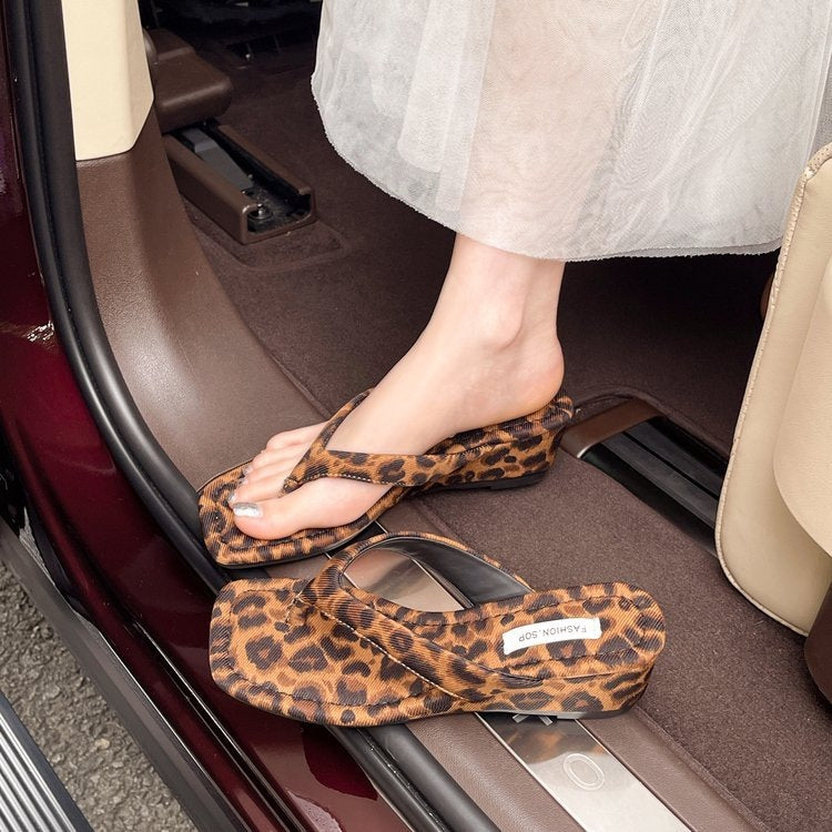 Sandalias estilo francés, flip-flops cómodos