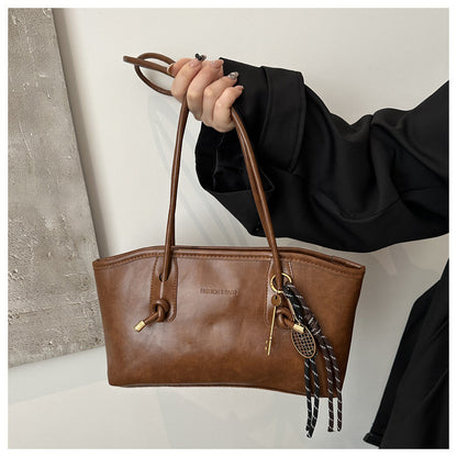 Elegante y con estilo bolso bandolera de gran capacidad para mujer, bolso multifuncional.