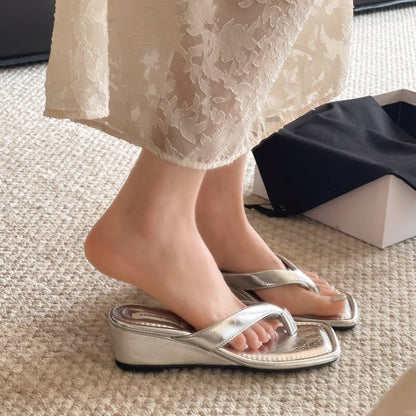Sandalias estilo francés, flip-flops cómodos