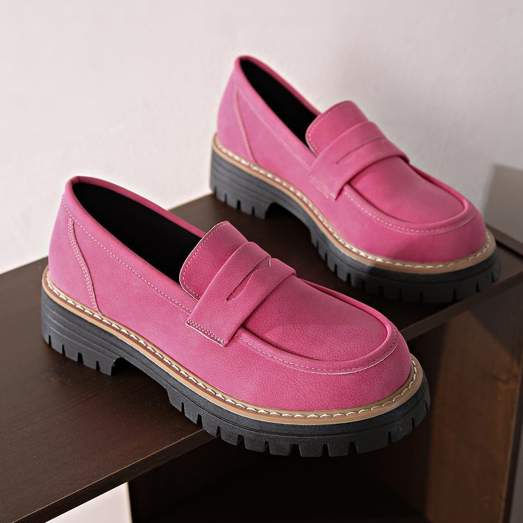Zapatos de plataforma para mujer, informales y cómodos.
