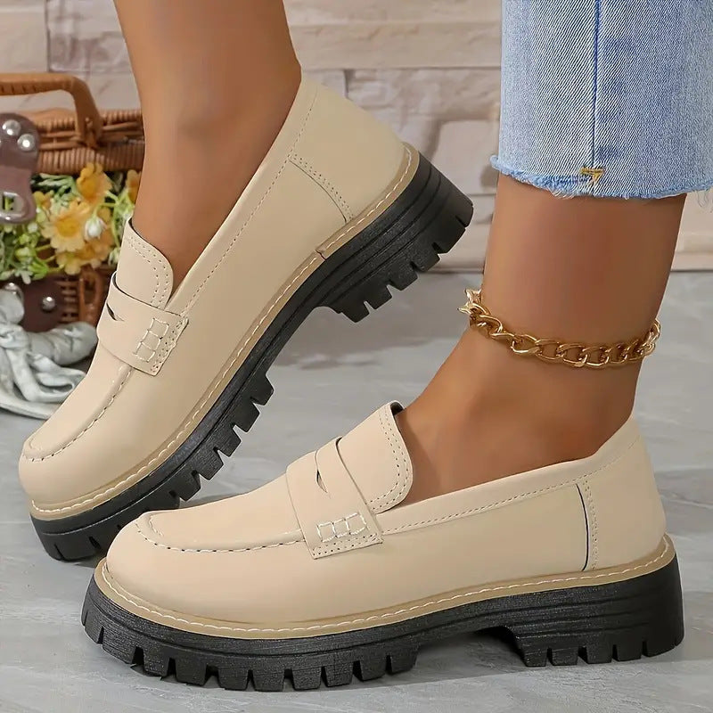Zapatos de plataforma para mujer, informales y cómodos.