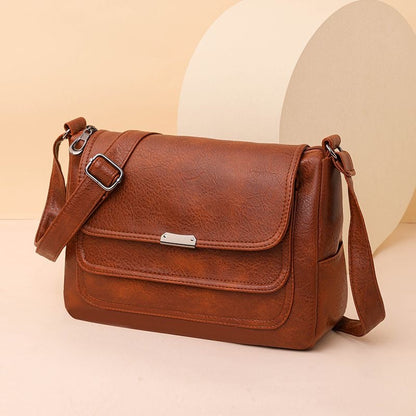Bolso bandolera de piel suave de alta calidad