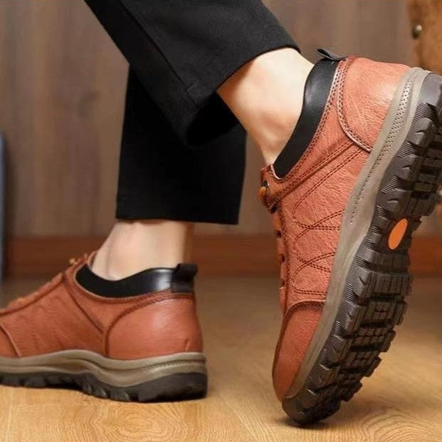 Zapatos de senderismo de cuero 2025
