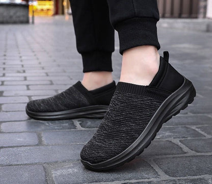 Zapatillas deportivas de malla empalmada