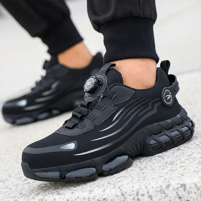 Zapatos de hombre con cordones de botón giratorio