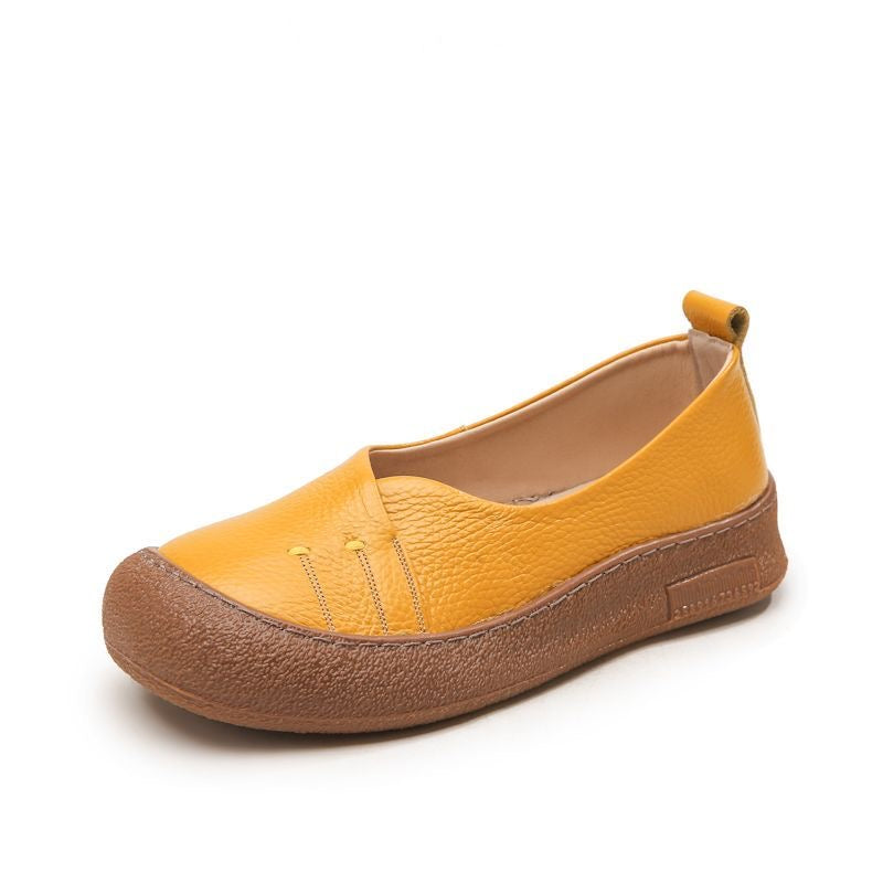 Zapatos de piel de vaca 100% auténtica