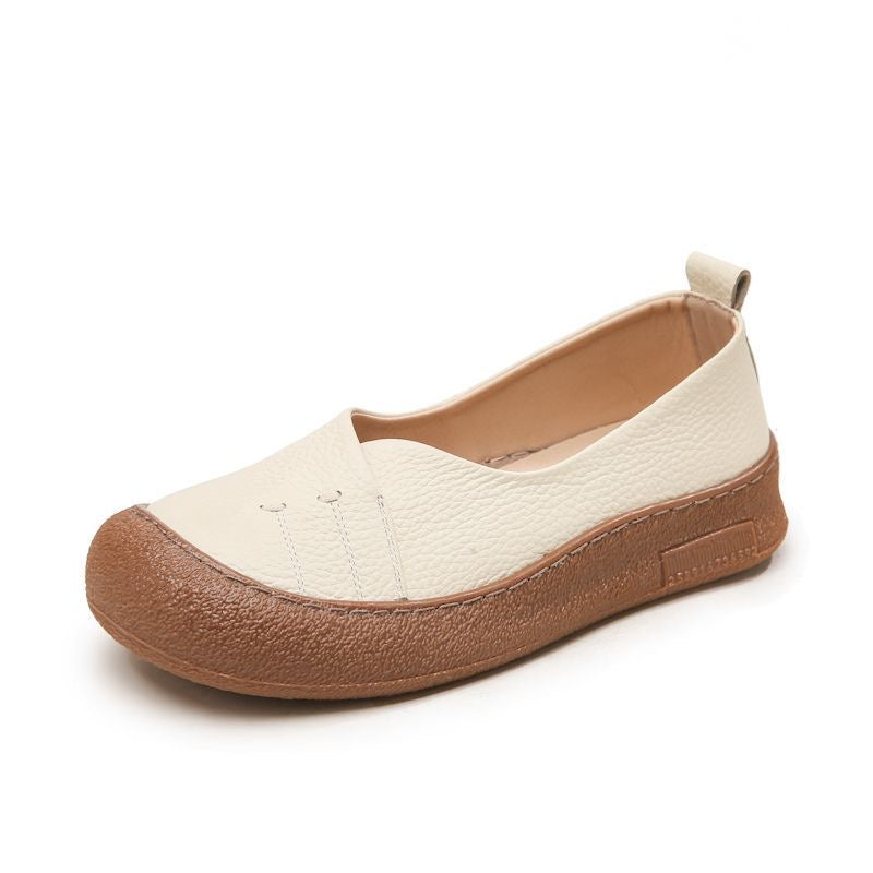 Zapatos de piel de vaca 100% auténtica