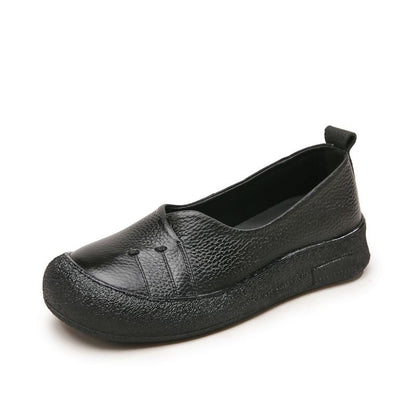 Zapatos de piel de vaca 100% auténtica