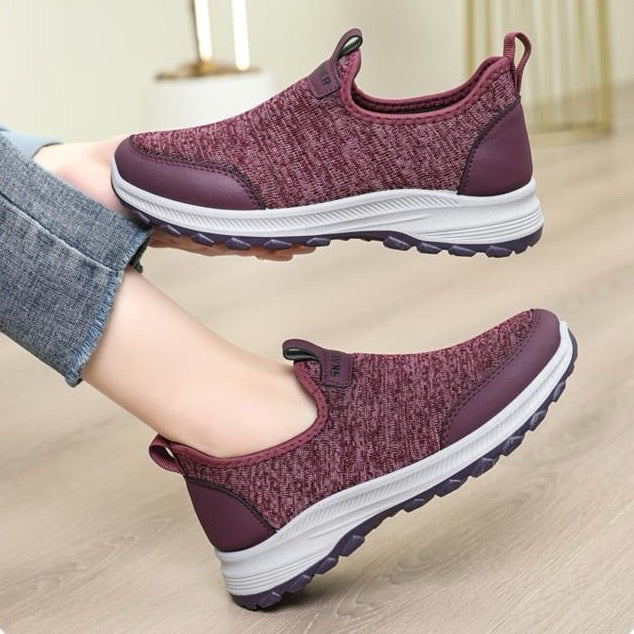 Zapatos para caminar de suela blanda antideslizantes