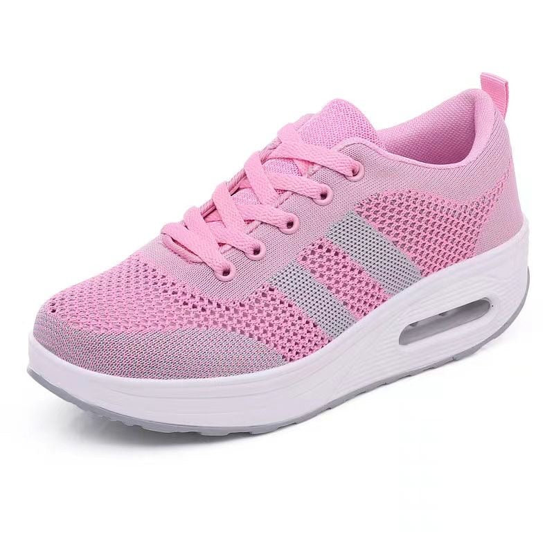 Zapatillas de caminar con amortiguación de aire y malla
