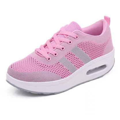 Zapatillas de caminar con amortiguación de aire y malla