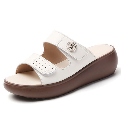 Zapatillas de suela blanda con velcro