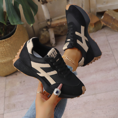 2026 Nuevos Zapatos Deportivos de Suela Gruesa para Mujer