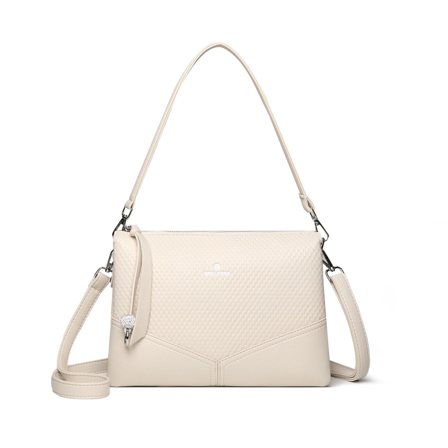 Bolso de mano moderno de gran capacidad con múltiples capas