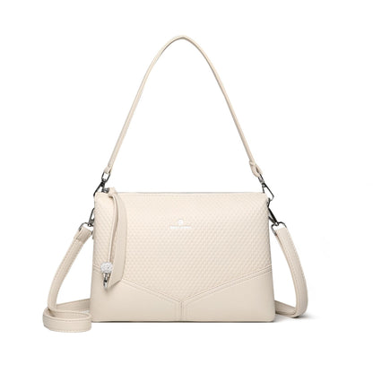 Bolso de mano moderno de gran capacidad con múltiples capas