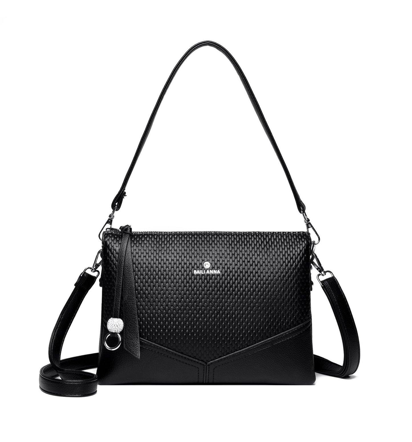 Bolso de mano moderno de gran capacidad con múltiples capas