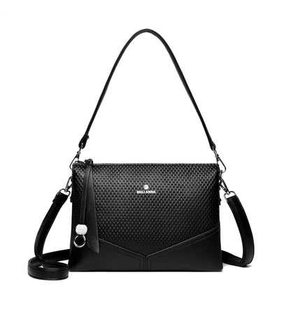 Bolso de mano moderno de gran capacidad con múltiples capas