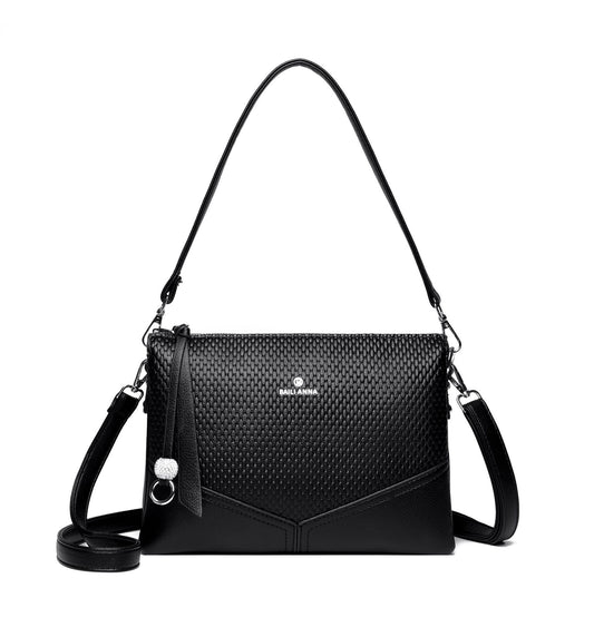 Bolso de mano moderno de gran capacidad con múltiples capas