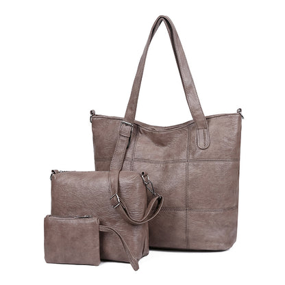✨Compra uno y llévate dos gratis✨ Set de bolsos de hombro estilo retro