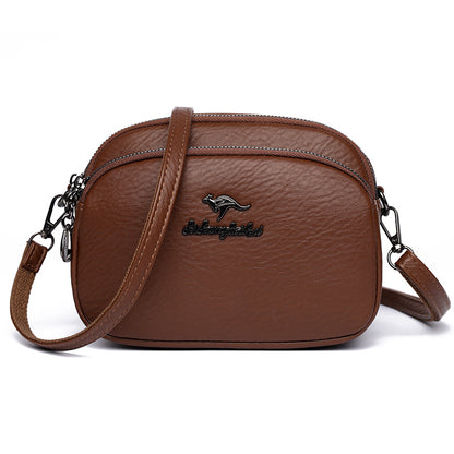 Nuevo bolso bandolera minimalista de estilo retro.