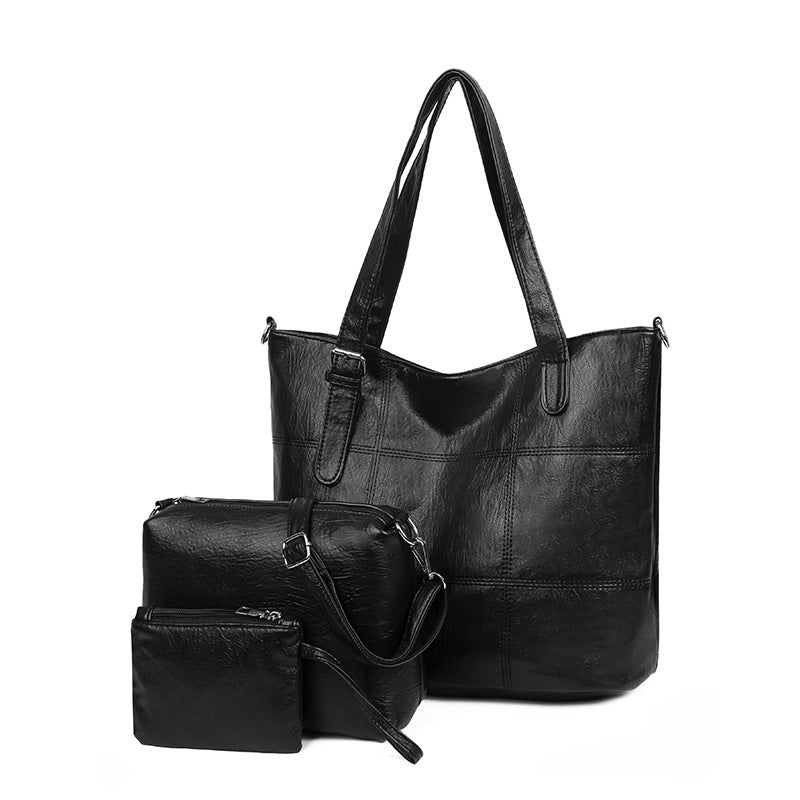 ✨Compra uno y llévate dos gratis✨ Set de bolsos de hombro estilo retro