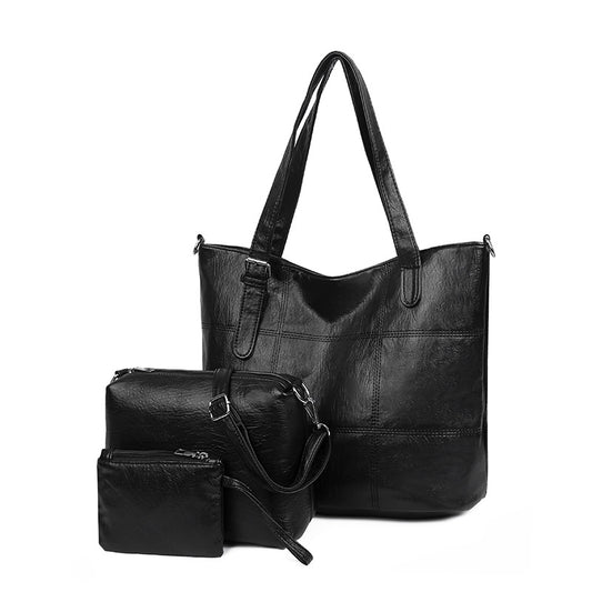 ✨Compra uno y llévate dos gratis✨ Set de bolsos de hombro estilo retro