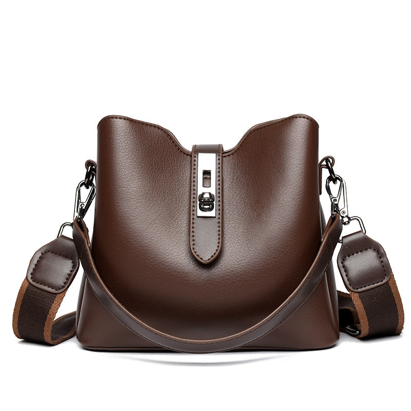 Bolso de mano retro multicapa de gran capacidad
