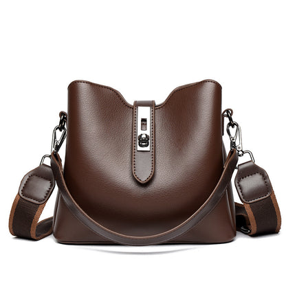 Bolso de mano retro multicapa de gran capacidad