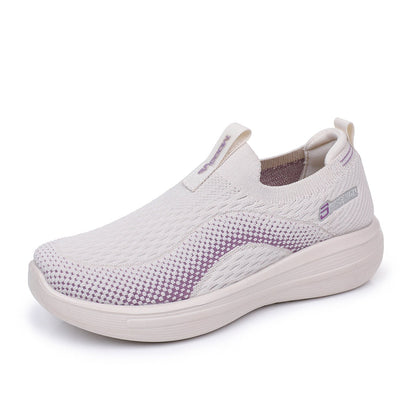 Zapatos tejidos sin cordones