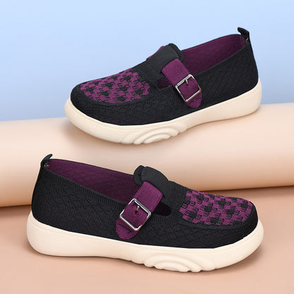 Zapatos Tejidos Transpirables para Mujer