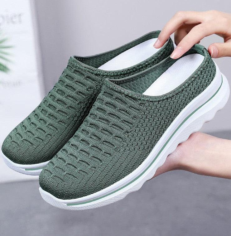 Zapatillas de plataforma de malla