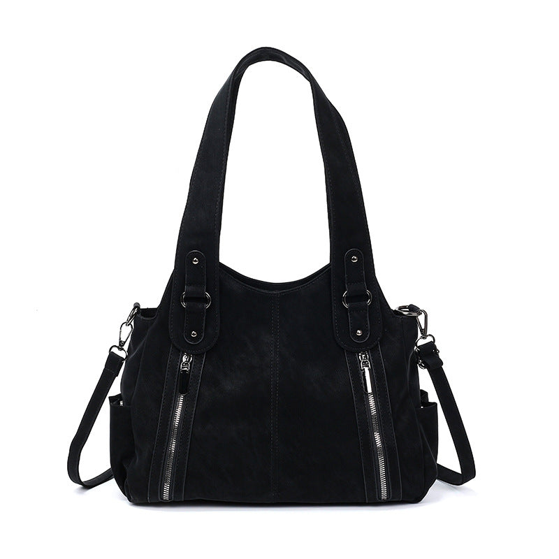 Nuevo bolso tote esmerilado de gran capacidad.