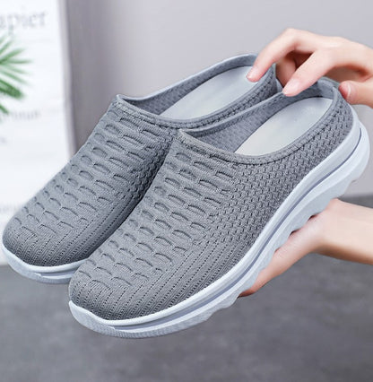 Zapatillas de plataforma de malla