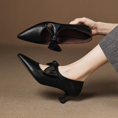 Balerinas Elegantes con Moño para Mujer